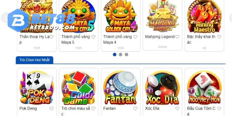 JDB là một nhà cung cấp game bài 3D Bet88 nổi bật tại khu vực châu Á