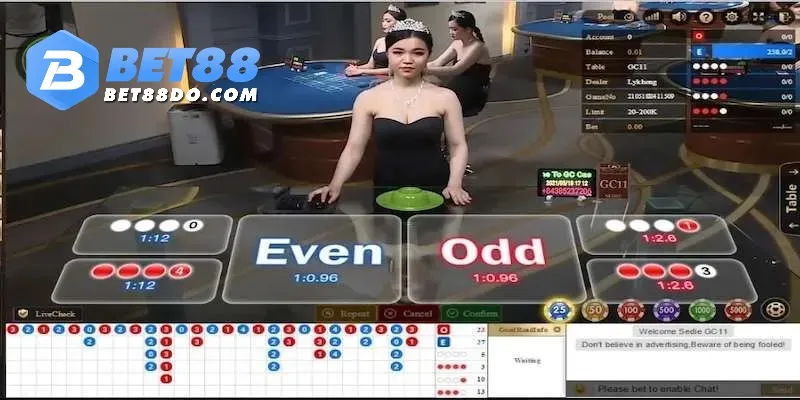 Xóc đĩa BET88 có quy định trả thưởng minh bạch và rõ ràng